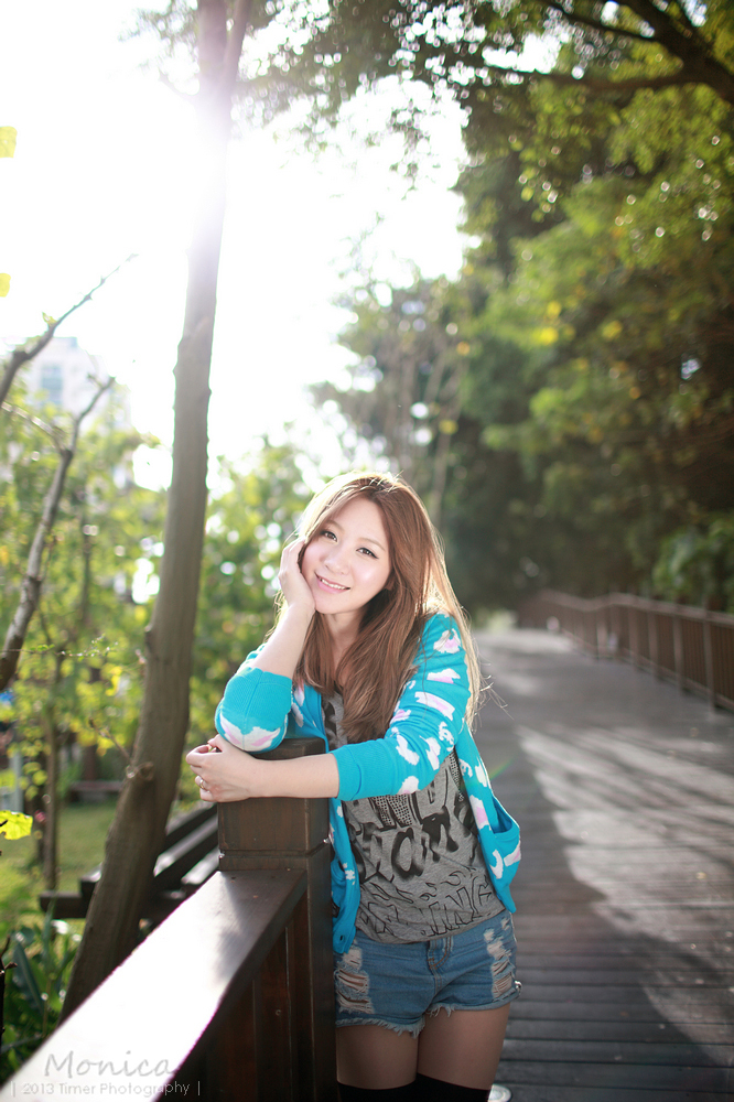 台湾清纯美女-小橘外拍写真 2